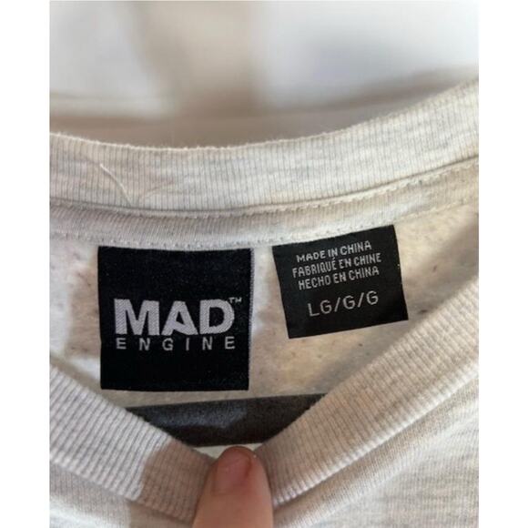 Mad Engine Gray Long Sleeve “Home Grown Ohio” With Outline Of Ohio Size Large. - Picture 3 of 5